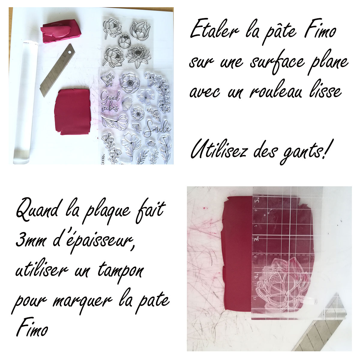 Tuto : Boutons en Fimo 2