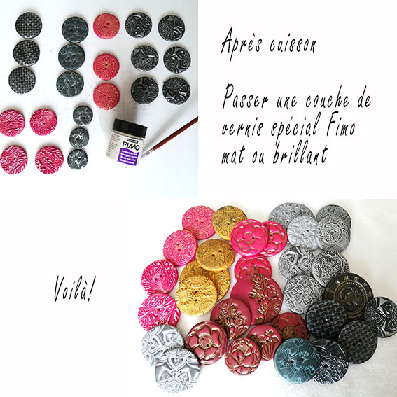 Tuto : Boutons en Fimo 1